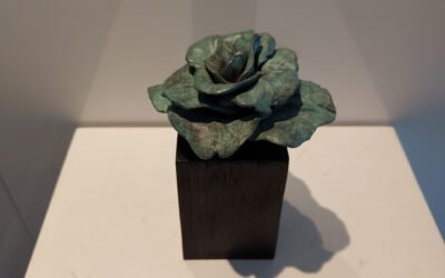 Bronzen beeldje ‘Roos’, Jan Bergisch